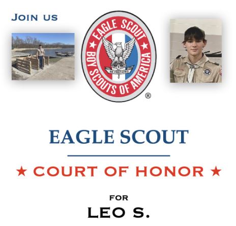 Eagle Court of Honor for Leo S.